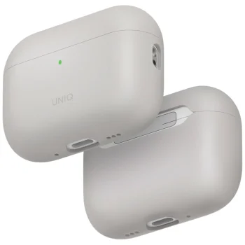 Uniq Lino Silicone Case for AirPods Pro - Beige