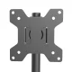 Maclean MC-987 stalinis monitoriaus stovas 13-27\", 8kg, juodas