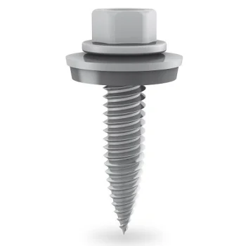 Savisriegiai sraigtai 6x25 mm saulės moduliams, nerūdijantis plienas, EPDM, 4000 vnt.