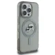 Dėklas Karl Lagerfeld IML Metal Karl&Choupette Head MagSafe, skirtas iPhone 16 Pro, Black