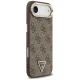 Guess 4G Triangle Logo MagSafe dėklas, skirtas iPhone Air, rudas