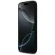 „Guess Silicone Logo Strass 4G MagSafe“ dėklas, skirtas „iPhone 17 Pro Max“, juodas