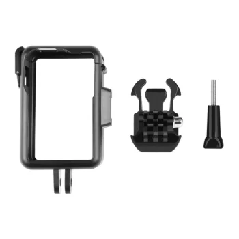 Puluz PU883B apsauginis rėmelis DJI Osmo Action 5 Pro / 4 / 3 kameroms, juodas
