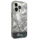 Guess Porcelain Collection dėklas, skirtas iPhone 14 Pro 6.1\", pilkas