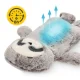 4Fizjo Kids Hot Water Bottle with Plush Sloth Cover, 0.75L, Beige