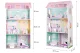 Ecotoys 4121 Wooden Dollhouse Rezydencja Jagodowa with Furniture