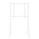 Maclean MC-180 W mobilus televizoriaus stovas su ratukais, 37-80\", baltas