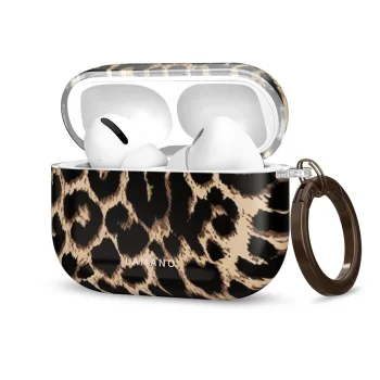 Tech-Protect Lamano Case for AirPods Pro 3, Black and Brown