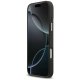 Guess 4G PU Triangle Logo & Stand Camera MagSafe dėklas iPhone 17 Pro Max, juodas