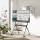 Mobilus televizoriaus stovas Maclean MC-977 50-86\", iki 120 kg, juodas
