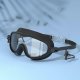 Recreational Swimming Goggles with Earplugs, Black