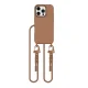 Tech-Protect MagNecklace MagSafe dėklas iPhone 16 Pro Max, rudas