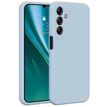 Etteri Silicone Case for Samsung Galaxy A25 5G Light Blue