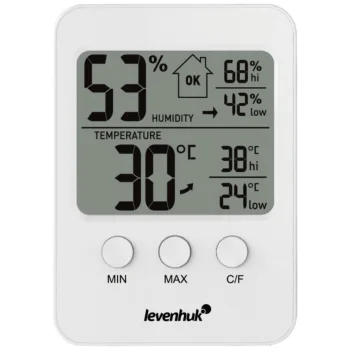Levenhuk Wezzer BASE L30 Thermohygrometer, White