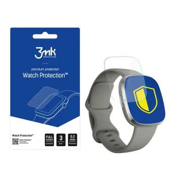 3mk Watch Protection ARC Screen Protector for Fitbit Sense (3 Pack)