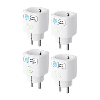 Išmanieji lizdai Meross MSS315CFH-EU su energijos stebėjimu (Matter), 4 vnt.