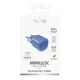 Sieninis įkroviklis Puro 20W GaN USB-C, mėlynas