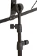 Natų pultas Malatec 64-136 cm, Juodas