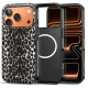 Tech-Protect Lamano MagSafe Phone Case Cover iPhone 17 Pro - black and brown
