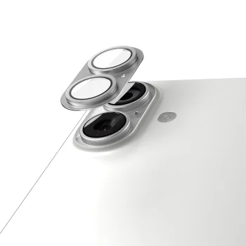 Etteri kameros apsauginis stiklas iPhone 17, sidabrinis