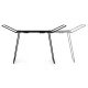 Extendable Clothes Drying Rack 27m Large Capacity Folding Laundry Stand, Black