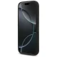 Karl Lagerfeld dėklas iPhone 17 Pro telefonui Silicone Karl & Choupette MagSafe, juodas