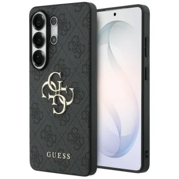 Guess 4G Big Metal Logo Case for Samsung Galaxy S26 Ultra - Black