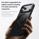 Dėklas iPhone 18 Pro Max / 17 Pro Max su 360° stovu ir MagSafe, juodas