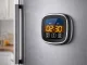 Digital Meat Thermometer with Touch Screen and Probe, Black