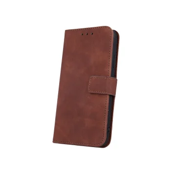 Tfo Smart Velvet atverčiamas dėklas, skirtas Xiaomi Redmi 9C, rudas
