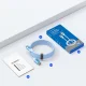Orico USB-C į USB-C laidas 100W 5A Power Delivery, 1 m, mėlynas