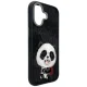 Nimmy iPhone 17 dėklas Big Eyed Pet 2.0 Panda, juodas