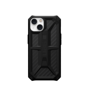 UAG Monarch dėklas iPhone 14 Plus telefonui, juodos anglies spalvos