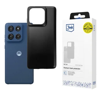 3mk Matt Case dėklas Motorola Moto Edge 60 / 60 Fusion, matinis juodas