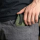 Dėklas kortelėms Tech-Protect Thorn RFID, žalias