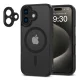 Tech-Protect dėklas iPhone 16 MagCam MagSafe, pusiau skaidrus