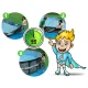 Intex Metal Frame Above Ground Swimming Pool 549 x 132 cm 12-in-1 Set 26330