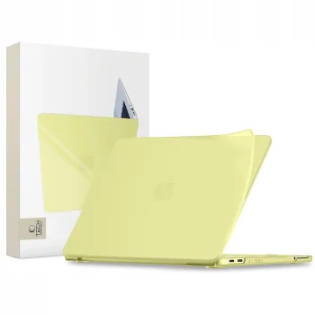 Tech-Protect Softshell dėklas Apple MacBook Neo 13 2026 (A3404), matinis geltonas