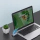 Tech-Protect UltraBoost SD / microSD kortelių skaitytuvas USB-C / USB-A, pilkas