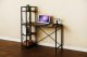 Modern Loft Rašomasis Stalas su 3 Lentynomis Dvikryptis Modern Oak