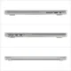Tech-Protect Softshell dėklas kompiuteriui MacBook Air 13\" (2023–2026), skaidrus