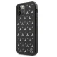 Mercedes dėklas iPhone 12 Pro Max telefonui, Stars Pattern, juodas