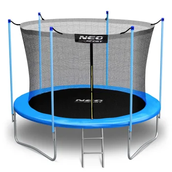 Neo-Sport Garden Trampoline 183 cm with Internal Net and Ladder