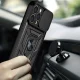 Dėklas „Hybrid Armor Camshield“, skirtas „iPhone 14 Pro Max“, juodas