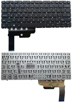 Klaviatūra HP ProBook 440 G9, 445 G9, US, juoda