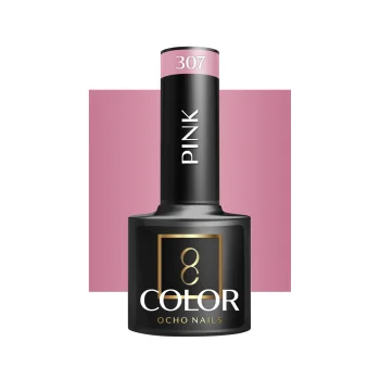 OCHO NAILS Hybrid Nail Polish, Pink 307, 5 g