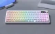 Žaidimų klaviatūra Onikuma MT902, RGB, balta
