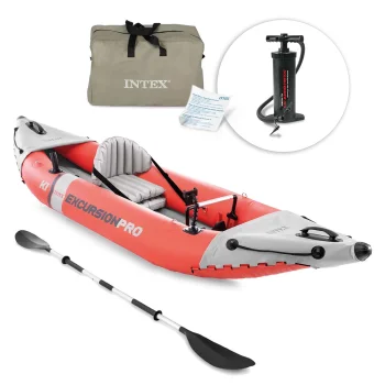 Pripučiama vienvietė baidarė Intex Excursion Pro K1, 305x91x46 cm
