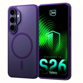 3mk Smoke MagCase for Samsung Galaxy S26+, Purple