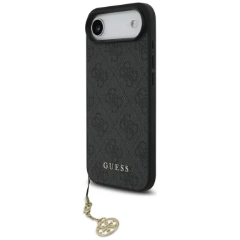 Guess 4G Charms Collection MagSafe dėklas telefonui iPhone Air, juodas